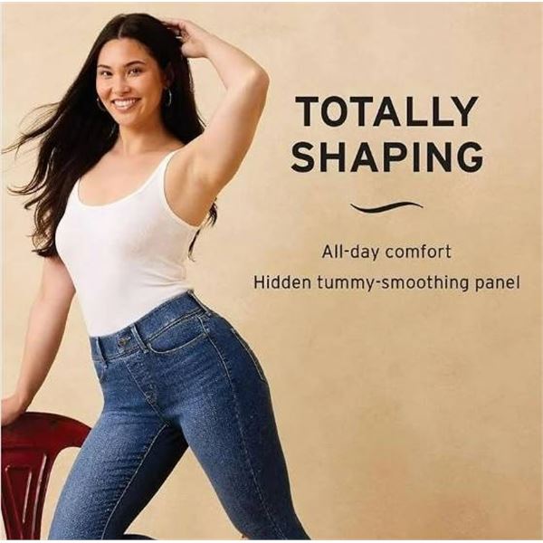 Levi Strauss Signature Gold Totally Shaping Skinny Jeans, Women’s Size 8M