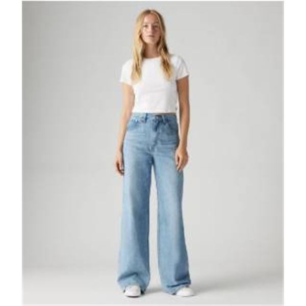 Levi’s Cinch Baggy Jeans, 31 x 31, Light Wash Denim