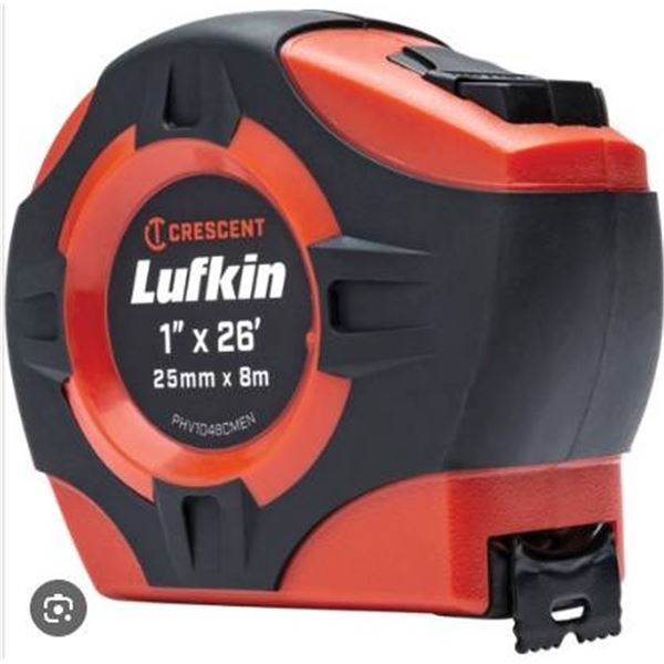 Crescent Lufkin 1 in x 26 ft Measuring Tape, Model MFT