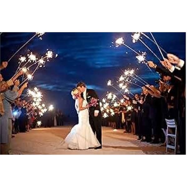 Samrok Sparklers 28-inch (71 cm) 10 Packs of 3 Pieces Each