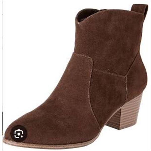 Amazon Essentials Women’s Ankle Boot, Dark Toffee Brown, Size US 8/UK 5.5