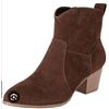 Image 1 : Amazon Essentials Women’s Ankle Boot, Dark Toffee Brown, Size US 8/UK 5.5