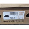 Image 5 : FitVille EasyTop Wings V2 Shoes in Black, Size 8.5EEW for Men