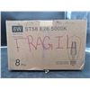 Image 2 : 6W ST58 E26 5000K Bulbs, 8-Unit Set