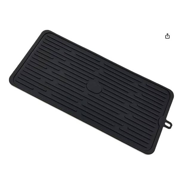 Dish Drying Mat Model CA-SSHLS-D-DarkGrey – Aprox 15×8″