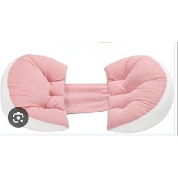 Pink Polyester Fiber Pregnancy Pillow – GB18401-2010 Compliant