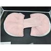 Image 2 : Pink Polyester Fiber Pregnancy Pillow – GB18401-2010 Compliant