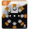 Image 1 : Rayovac Pro Line Advanced Hearing Aid Batteries Size 13 (3 Packs of 8)