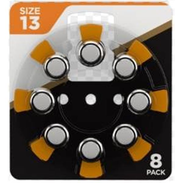 Rayovac Pro Line Advanced Hearing Aid Batteries Size 13 (3 Packs of 8)