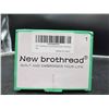 Image 3 : New Brothread 12-Color Embroidery Thread Spools Set