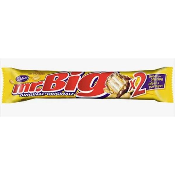 Cadbury Mr. Big Bars, 12X90g