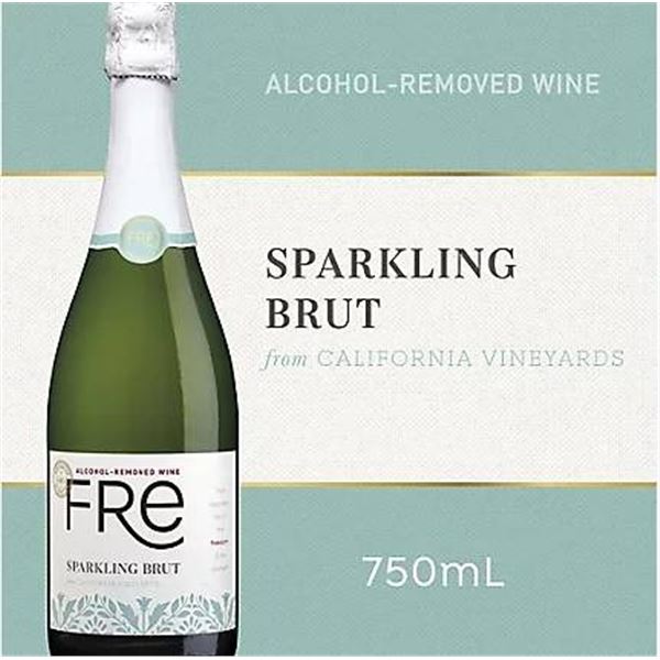 Fre Sparkling Brut Alcohol-Removed Wine, 750 mL