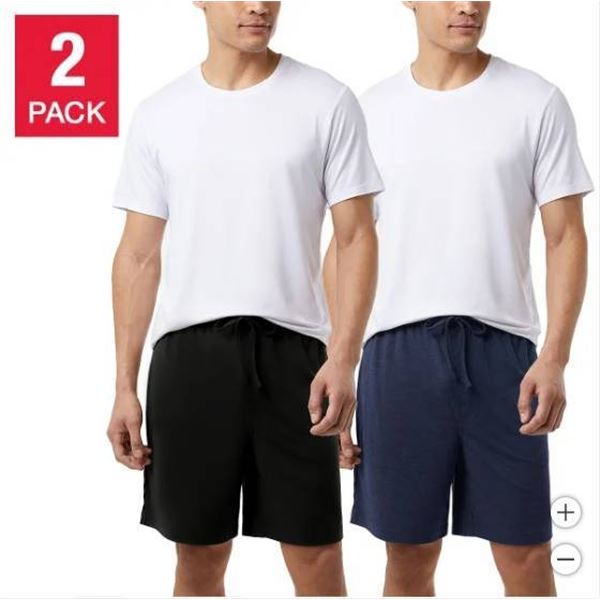 S/P 32 Degrees Heat Men’s 2-Pack Lounge Shorts
