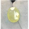 Image 2 : 8.5 ct Certified Kashmir Yellow Sapphire gemstone ($11,602 Appraisal)