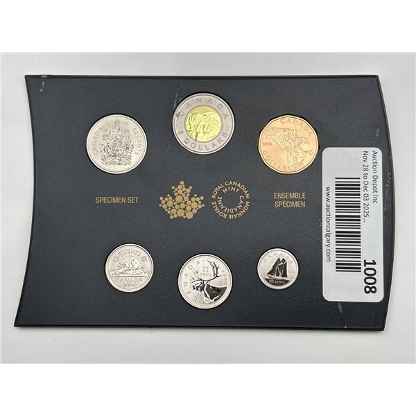 2015 Royal Canadian Mint Specimen Coin Set