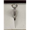 Image 2 : 2.0 Carat Moissanite Solitaire ring with appraisal $1455.00