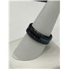 Image 3 : Men’s Tungsten Carbide Ring With Black and Blue Accents