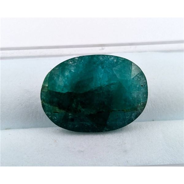 6.71 ct Certified Emerald gemstone ($6,710 Appraisal)