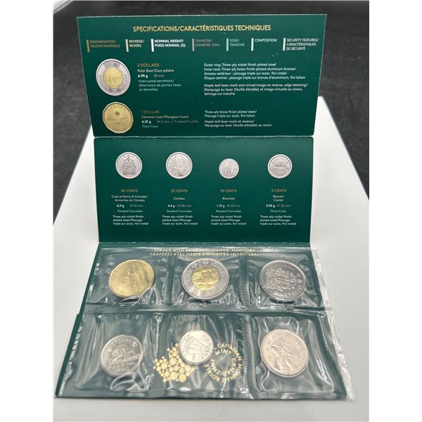 2023 Canadian Coin Set Honoring King Charles III with Six Denominations