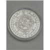 Image 2 : 1 Troy Ounce .999 Fine Silver Round Featuring Aztec Design