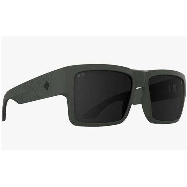 Spy Cyrus Matte Olive Sunglasses with Happy Gray Lenses