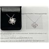 Image 6 : $1065 APPRAISED – 1.0 CARAT SOLITAIFRE LOVE KNOT PENDANT