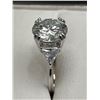Image 2 : $3000 APPRAISED – 5.0 CARAT MOISSANITE SOLITAIRE RING