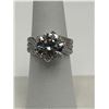 Image 6 : $3250 APPRAISED 5.0 CARAT MOISSANITE SOLITAIRE RING