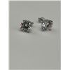 Image 1 : $2890 APPRAISED 6.0 CARAT MOISSANITE EARRING SET
