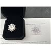 Image 7 : $4800 APPRAISED 10.0 CARAT MOISSANITE SOLITAIRE RING
