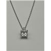 Image 4 : $1130 APPRAISED 1.0 CARAT MOISSANITE PENDANT & CHAIN SET