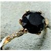 Image 3 : $2100, 10K(1.4g), BLACK DIAMOND (1.2+0.05ct)RING, size 6.75, appraised value $2100, ring resizeable 