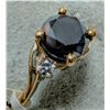 Image 2 : $2725, 10K(2.57g), BLACK DIAMOND (1.6+0.12ct)RING, size 6.5, appraised value $2725, ring resizeable 