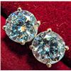 Image 3 : $2375, 14K(1.08g), LAB DIAMOND (1.85ct)EARRING, appraised value $2375