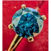 Image 3 : $4445, 10K(2.36g), NATURAL ENHANCE BLUE DIAMOND (1.05ct)RING, size 6.5, appraised value $4445, ring 