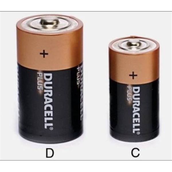 Lot of Duracell D Pack of 14 and C Pack of 14 Alkaline Batteries
