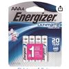 Image 1 : Lot of 6 Energizer Ultimate Lithium AA  Batteries Pack of 4, 20-Year Shelf