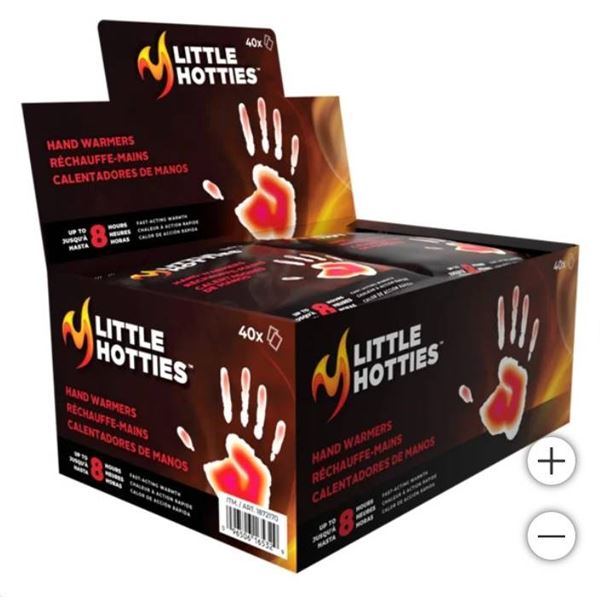 Little Hotties Hand Warmers, 40 Pack