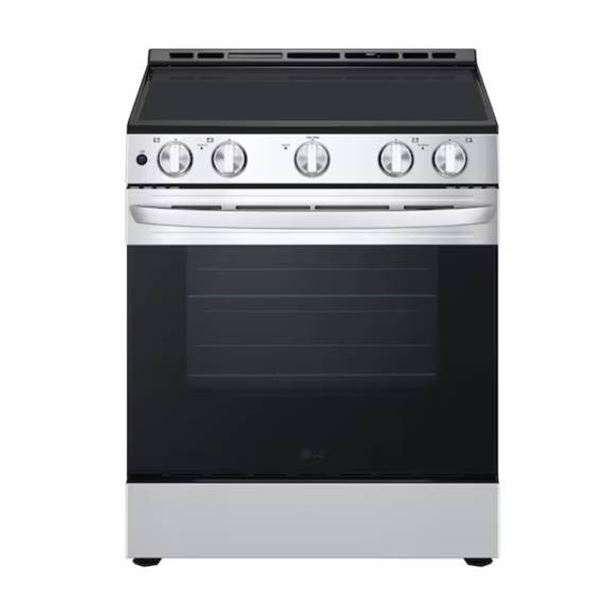 LG LSEL6330 30-Inch Slide-In Electric Range with Convection Oven 6.3 cu ft. Electric Range with Easy