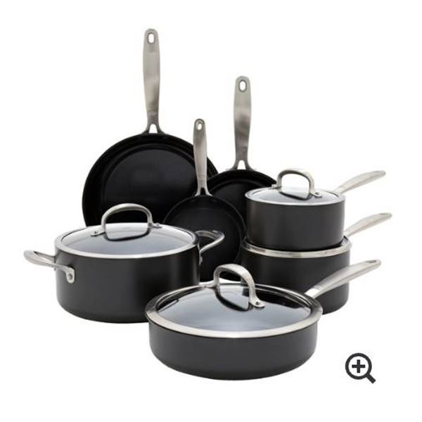 Oxo SoftWorks 11-Piece Ceramic Non-Stick Cookware Set