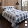Image 1 : Roots Home – Reversible 3pc Sherpa Comforter Set Size King