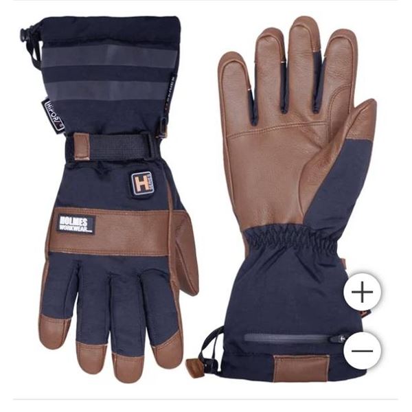 Holmes Workwear Heated Gloves with 3M Thinsulate Technology, XL