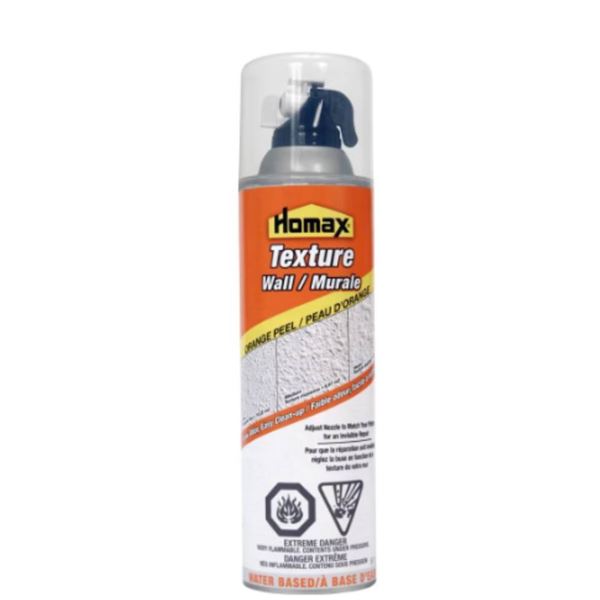Lot of 6 Homax Texture Wall Level 3 Aerosol Spray, 567g