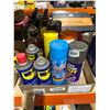 Image 1 : Lot of Assorted Household Spray Cans and Liquids for Maintenance Uses