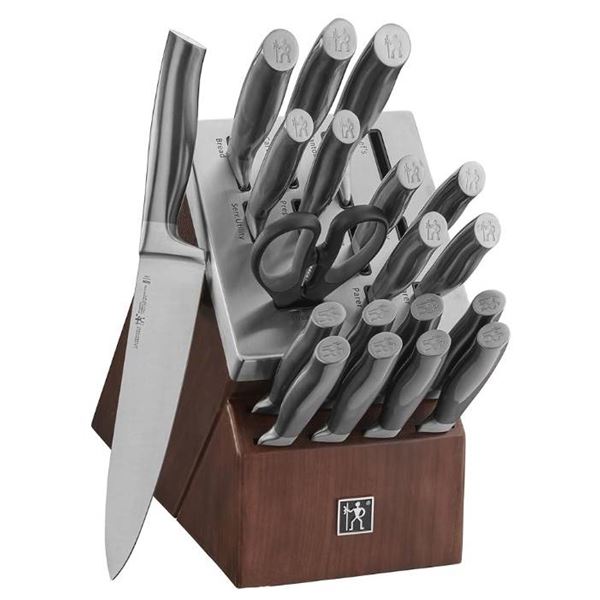 Zwilling J.A. Henckels Stainless Steel Knife and Utensil Set **See Photo**