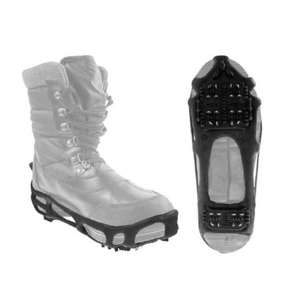 Olympia Ice Cleats,Size Medium Ice Cleats for Traction and Safety