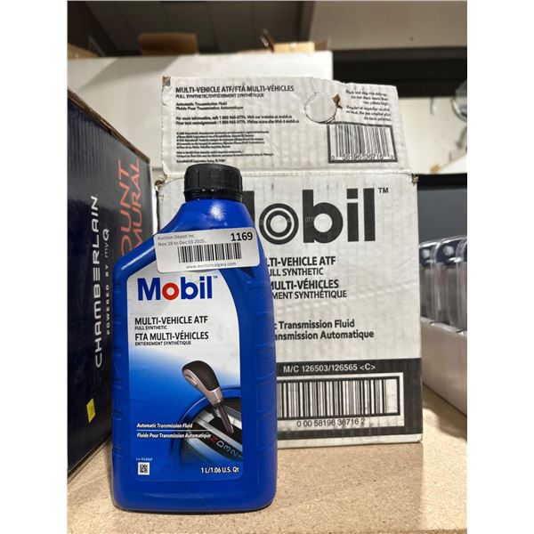 Mobil Multi-Vehicle ATF 12×1 Quart Automatic Transmission Fluid