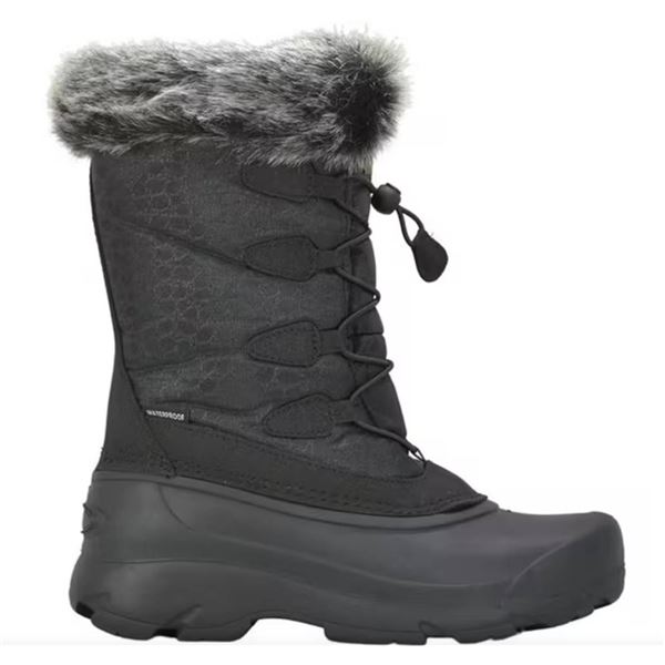 Northikee Style No. PWSAL-12-BLK Winter Boots, Size 7M