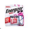 Image 1 : 6 Packs of Energizer MAX AAA Batteries, 4-Count Each