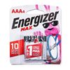 Image 1 : 6 Packs of Energizer MAX AAA Batteries, 4-Count Each